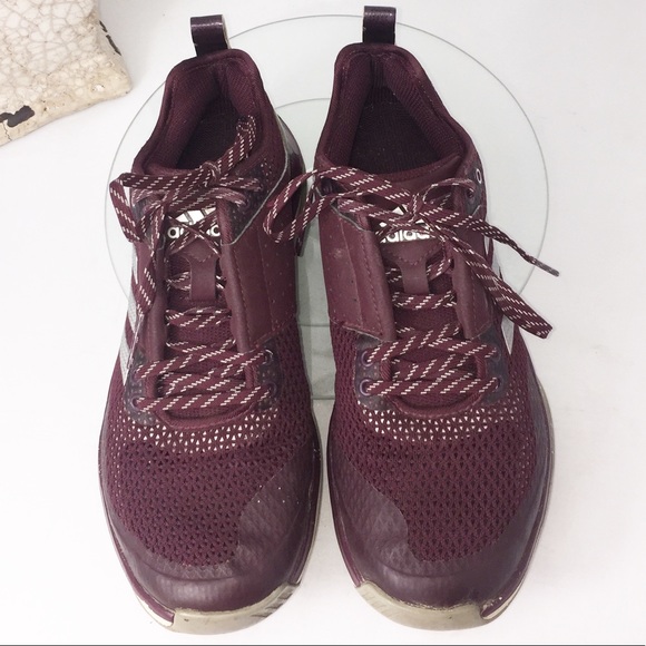 Adidas Maroon Speed Trainer 3 Athletic Sneakers - Picture 5 of 14